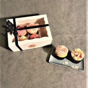 Vanilla Cupcakes Gift Box 4pcs.